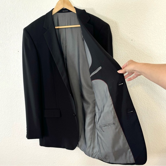 Pronto Uomo Black Suit Jacket - Picture 6 of 11